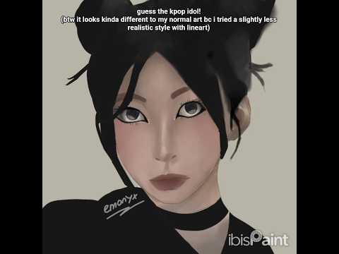 after posting this i realise it looks nothing like her so good luck guessing 😭 #shorts #art #artist