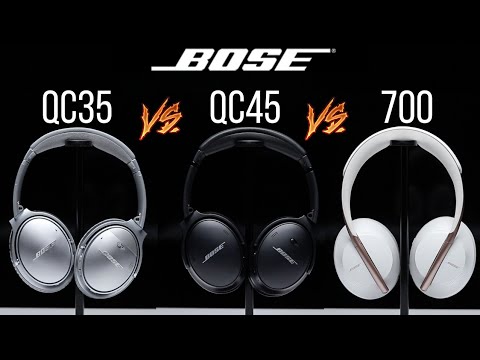 Bose QC45 VS Bose QC35 VS Bose 700 | ANC Headphone Comparison!