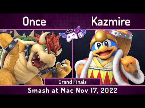 S@M Nov 17 2022 | Once (Bowser) vs Kazmire (King Dedede) | Grand Finals | SSBU Ultimate Tournament