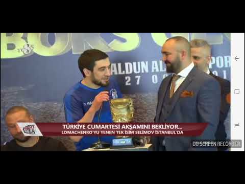 VASYL LOMACHENKO'YU YENEN ALBERT SELIMOV ISTANBUL'DA SERDAR AVCI