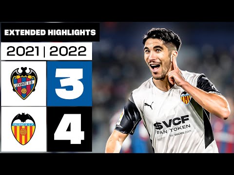 LEVANTE UD 3-4 VALENCIA CF 2021/22 | Extended Highlights