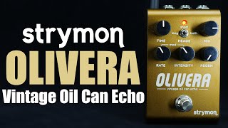 Video thumbnail for Strymon Olivera Vintage Oil Can Echo | Demo by Doug Hanson