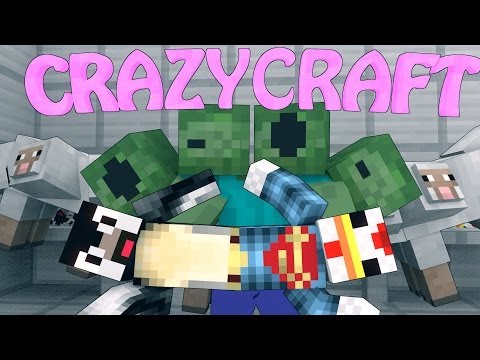Minecraft | CrazyCraft - OreSpawn Modded Survival Ep 39 - "PIECES OF MOBZILLA"