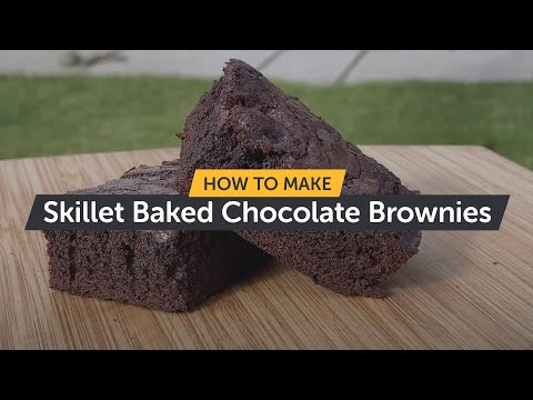 The Best Chocolate Brownies Recipe | Cast Iron Series | Ooni Pizza Ovens