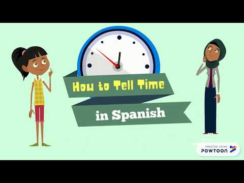 YouTube video about: What time in spanish translation?