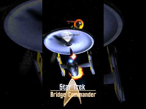 Enterprise A vs Yorktown | Star Trek Bridge Commander #shorts #startrek #startrekbridgecommander