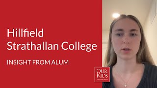 Hillfield Strathallan College, Alumnus Video Review from Anna Robertson