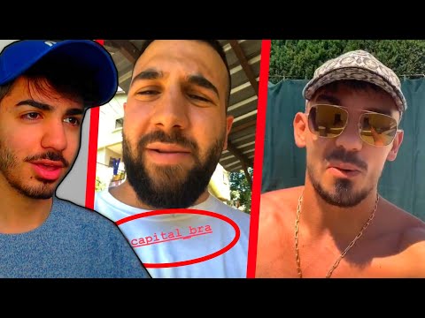 ANSAGE 😨 CAPITAL BRA HAST DU BEEF MIT MERT? - Reaction