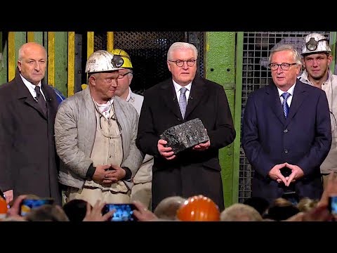 21.12.2018 - Reden Steinmeier Juncker Laschet - Festakt Steinkohle Bottrop
