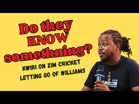 Sean Williams LET GO by Zimbabwe Cricket! |  Kwiri Reacts
