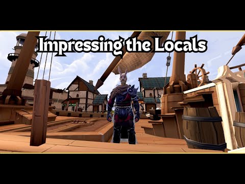 Impressing the locals