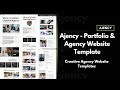 Ajency Portfolio Agency Website Template Creative Agency Website Templates