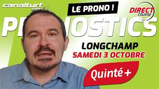 emission video des courses turf pmu du Samedi 3 octobre 2026