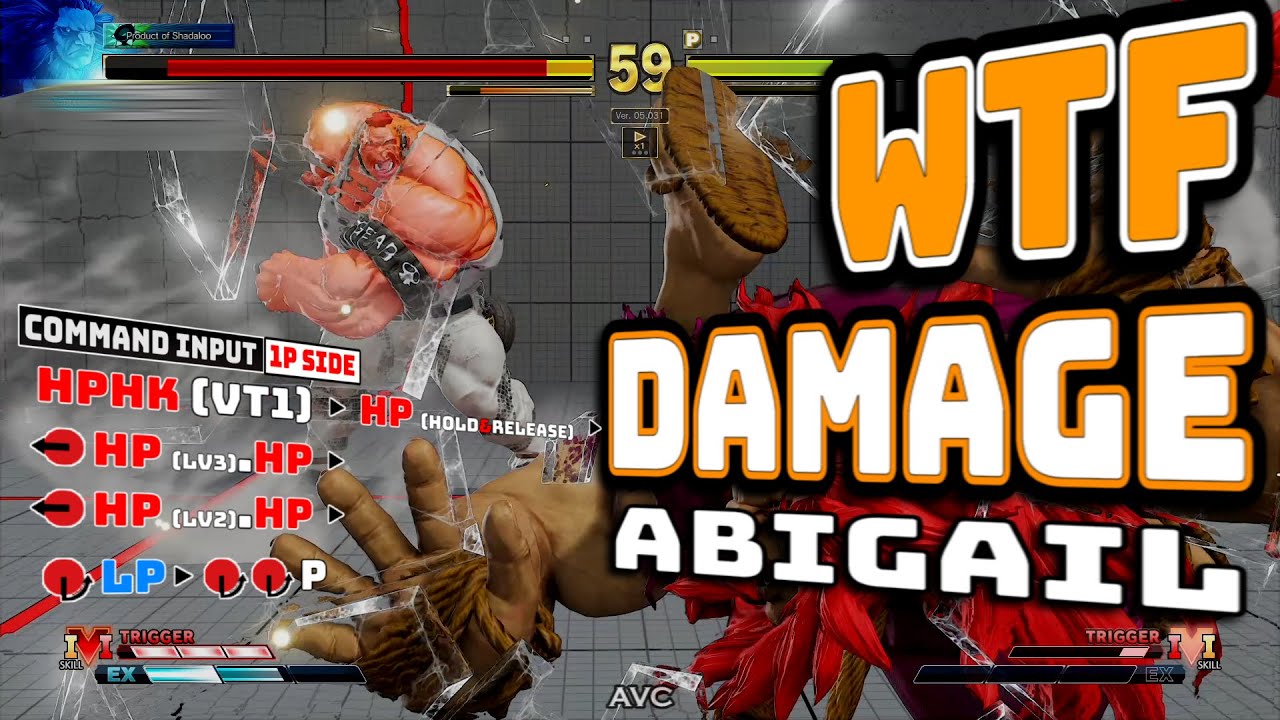Abigail! WTF Damage!!【SFV CE Hype 45】