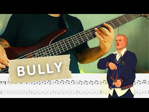 Bully - Walk Theme - Shawn Lee | Contrabaixo Cover + Tablatura + Partitura + Cifra