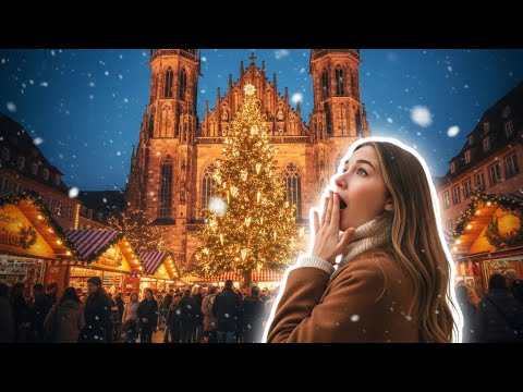 The World’s MOST Beautiful Christmas Market? 🎄✨ Nuremberg, Germany!