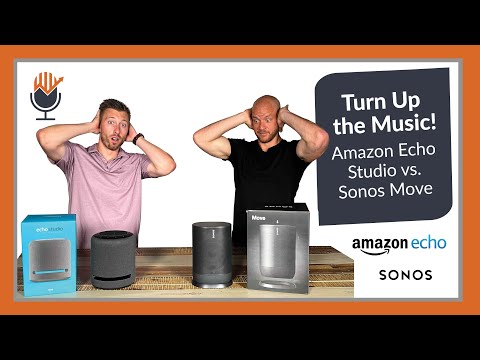 Turn up the Music: Amazon Echo Studio vs. Sonos Move | Speaker Review