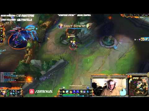 ♛ Quadra Kill - Striker Ezreal ♛ @ Zutec4LoL Highlights!