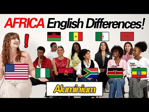 American Was Shocked By English Accent Differences Between USA VS 9 African Countries!!