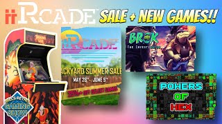 iiRcade Summer Sale plus New Games
