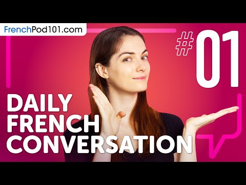 learn how to use the verb to be in French Daily French Conversations 01