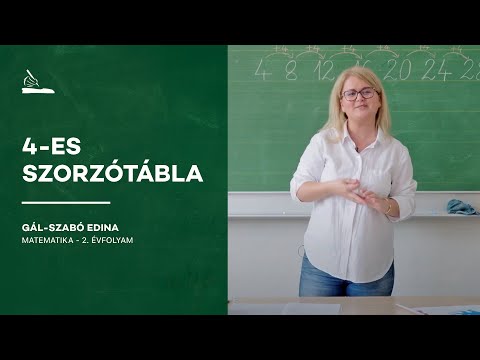 4-es szorzótábla Gál-Szabó Edina