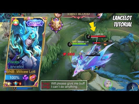 TRY THIS NEW LANCELOT AUTO WIN ROTATION!🔥 | TUTORIAL LANCELOT ROAMING, FARMING, ETC (MUST WATCH)