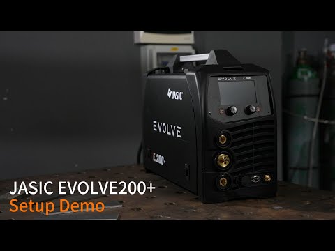 JASIC EVOLVE200+ Welding Machine: Quick Setup Demo | Double Pulse MIG & High-Frequency TIG
