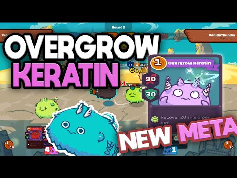 Top rank Overgrow Bumpy Yam META combo build - Axie infinity