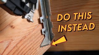 Stop Misusing Joist Hangers & Try This Instead