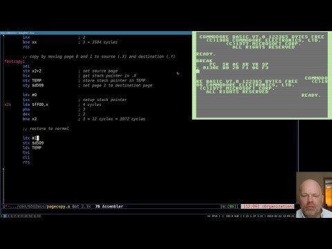 C128 Assembly #44: Relocating Zero Page and Stack