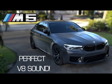 BMW F90 M5 with FULL VALVETRONIC DESIGNS EXHAUST + downpipes!
