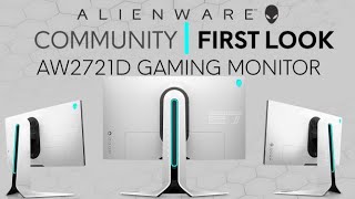 Video 1 of Product Dell Alienware AW2721D 27" Gaming Monitor