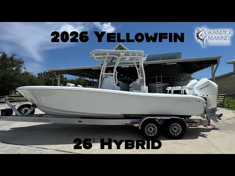 FOR SALE | 2026 Yellowfin 26 Hybrid 50G526 | GRANDER MARINE
