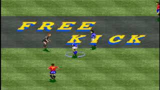 スーファミ実況ワールドサッカーウイニングイレブン 日本vsスペイン後半戦