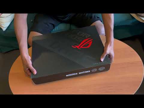 ASUS  Rog Strix G15 (2021) Scar Laptop Unboxing Part 1