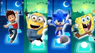 Minions - Rayder - Spangebop - Sonc Tiles Hop Edm Rush