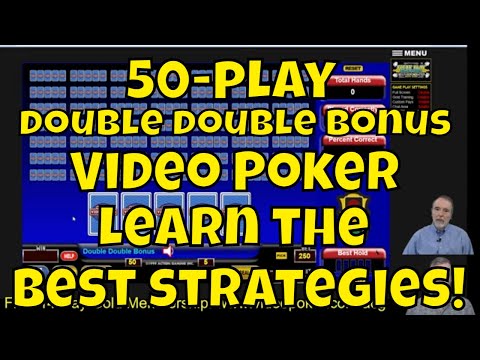 Double Double Bonus Video Poker - Learn the Best Strategies!