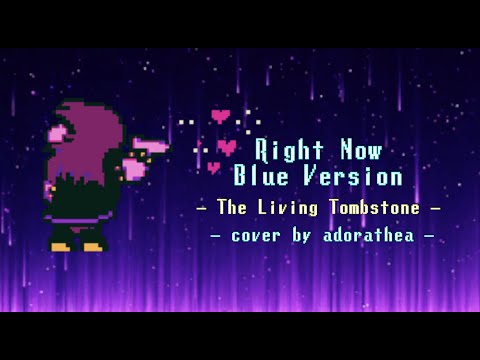 right now (blue version) - the living tombstone cover