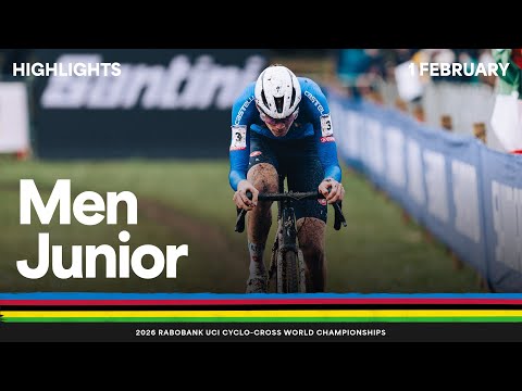 Men Junior Highlights | 2026 Rabobank UCI Cyclo-cross World Championships