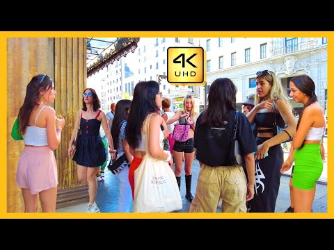 [4k] MADRID city tour in summer | Wonderful street in Madrid | What to see in Madrid, Madrid walking