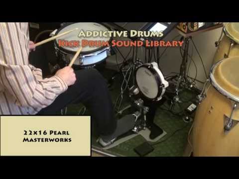 Addictive Drums - Test Kick Drum Sound Library (20 bass drums)