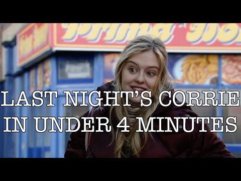 Last Night's Corrie in Under Four Minutes - 10 March 2023