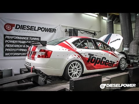 New ŠKODA Octavia CUP - TOP GEAR Polska DIESELPOWER dyno tuning www.dp-race.com