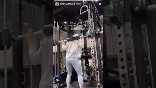グラビアアイドル 日野麻衣 ジム トレーニング動画 #shorts