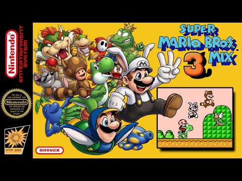 Super Mario Bros. 3Mix | NES | Romhack - Longplay