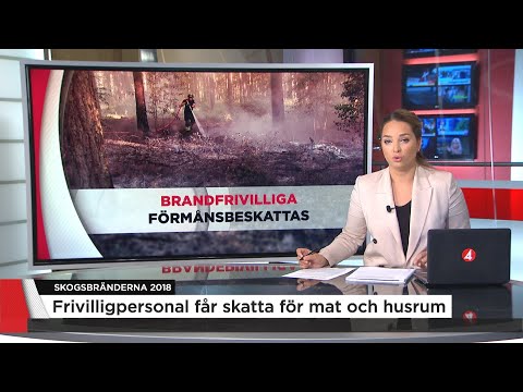 Brandhjältar riskerar förmånsbeskattning: "Ett hån" - Nyheterna (TV4)