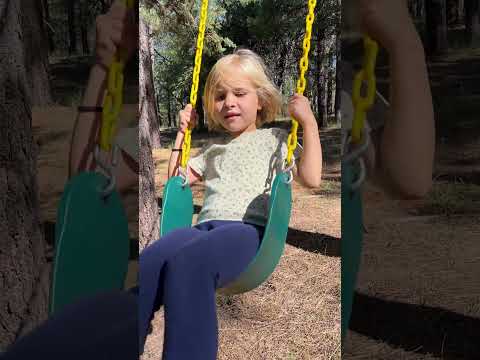 #kidslearning how to swing! #kidsfun
