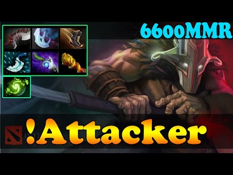 Dota 2 - !Attacker 6600 MMR Plays Juggernaut Vol 1 - Ranked Match Gameplay!