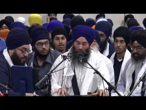 Bhai Ranjit singh Jammu -Raensabaayee Keertan Toronto Smagam July 2016
